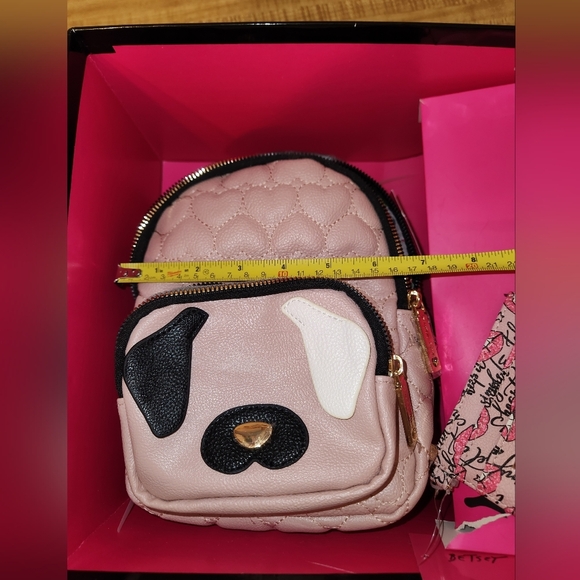 NWT BETSEY JOHNSON Mini Backpack & Card Case Gift Set main image 6